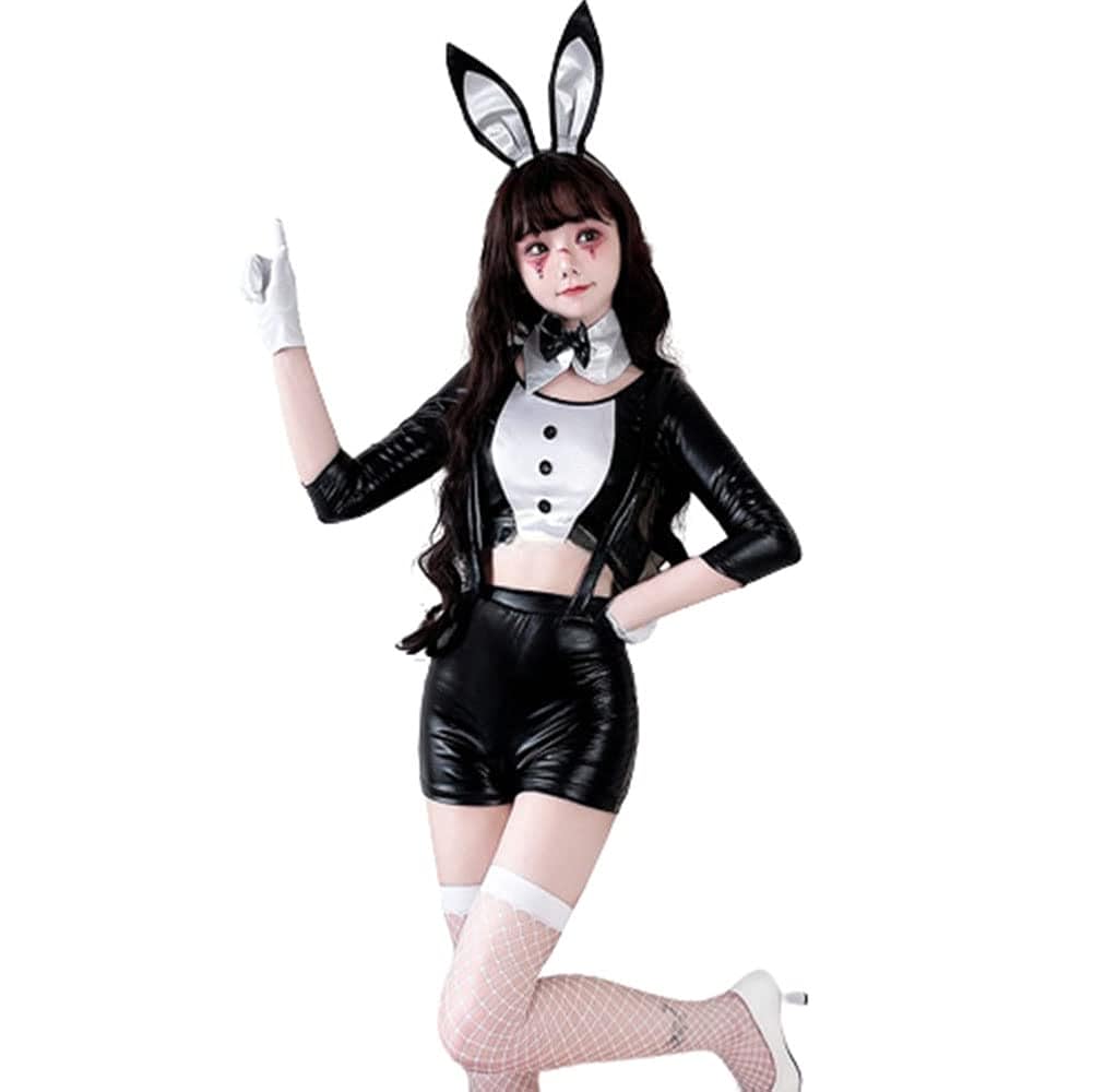 ハロウィンSALE　新品　モハマドキャメル　エスカンダラーニコスチューム ミニ丈セクシー黒魔女コスチューム|Leg Avenue (レッグ